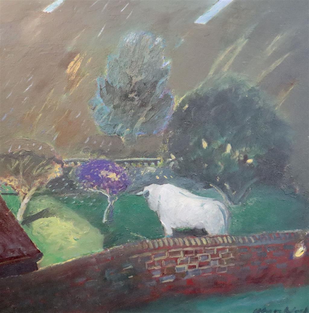 § Harold Mockford (1932-) The Bull (Westdene) 35.5. x 35.5in.